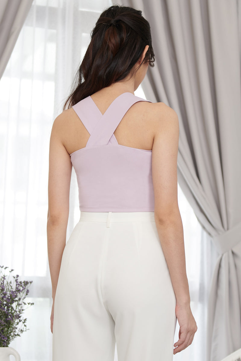 Hailey Top (Lilac) Tops white-layers.com 