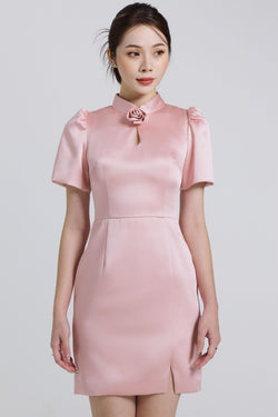 Roseanne Dress (Rose gold) Dresses white-layers.com 