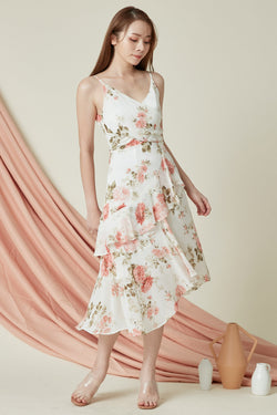 Valencia Dress (Floral) Dresses white-layers.com 