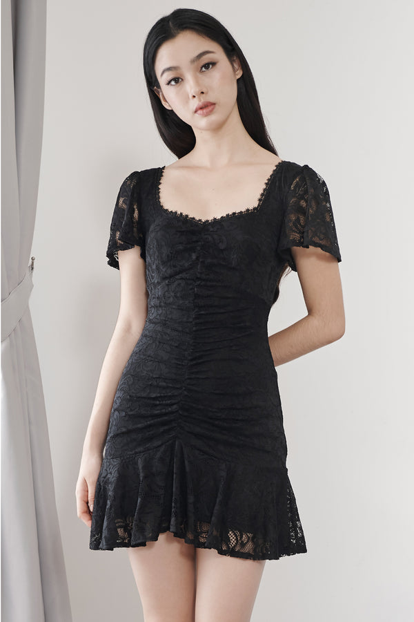 Verona Dress (Black) Dresses white-layers.com 