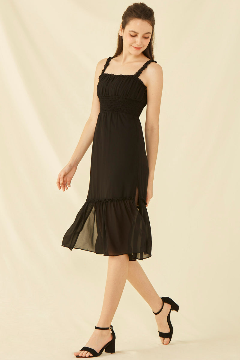 Averie Dress (Black) Dresses white-layers.com 