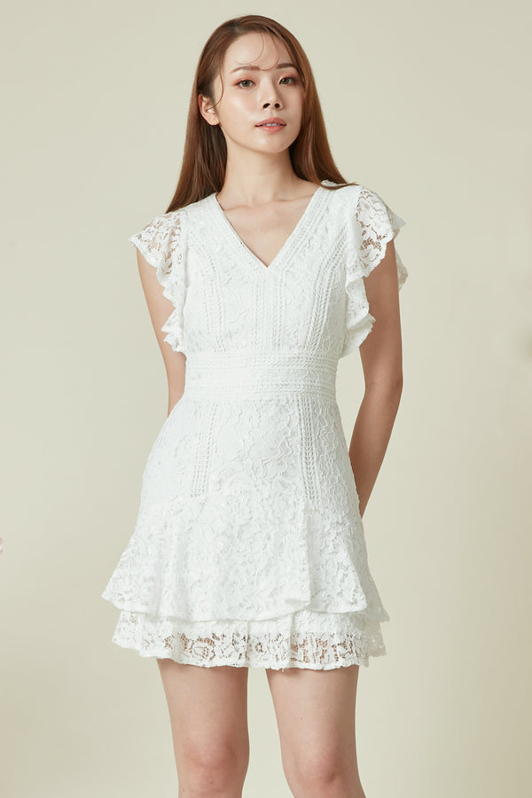 Yuri Dress (White) Dresses white-layers.com 