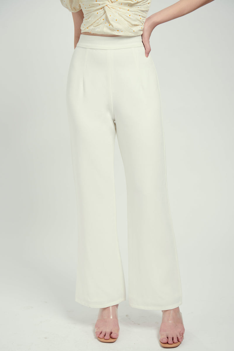 Bailey Pants (White) Bottoms white-layers.com 