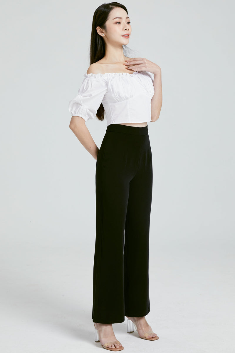 Bailey Pants (Black) Bottoms white-layers.com 