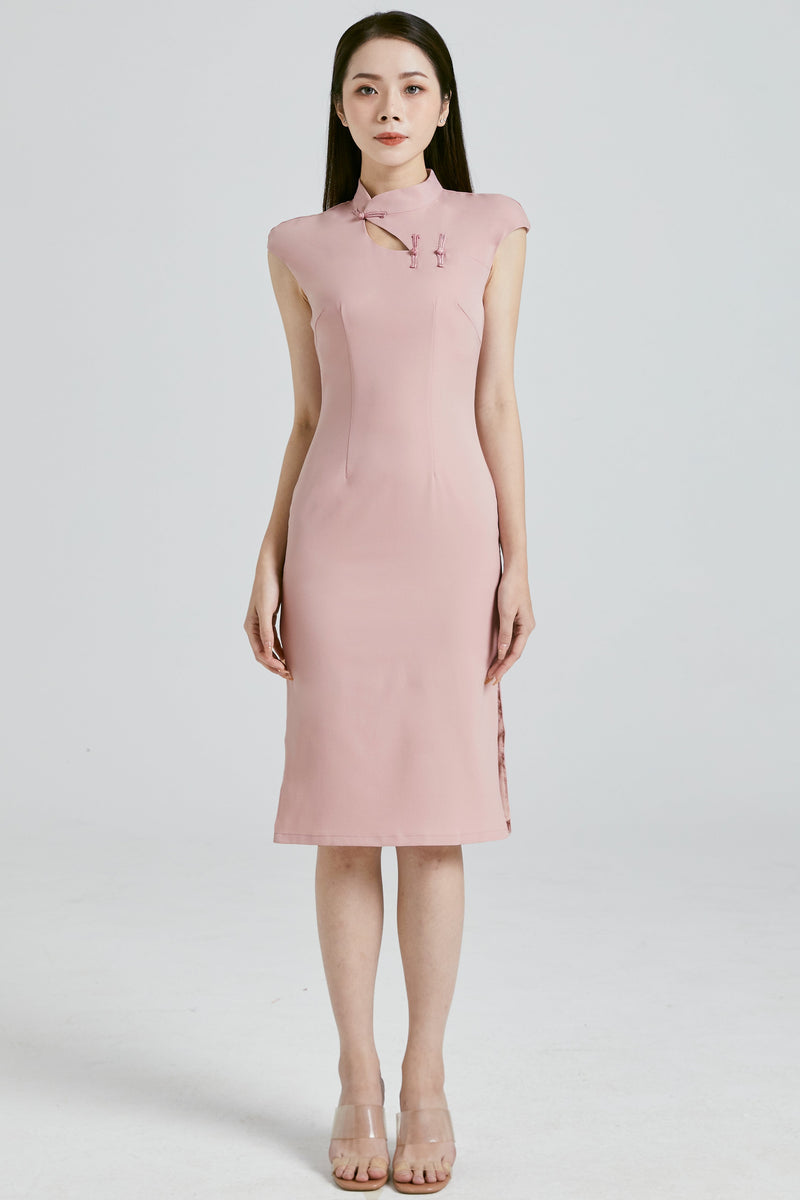 Xi Dress (Light Pink) Dresses white-layers.com 