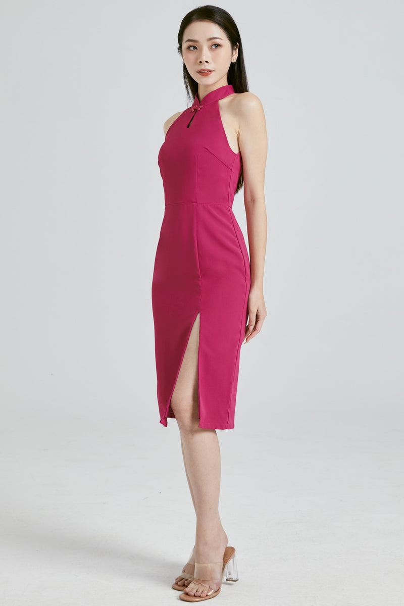 Ping Dress (Hot Pink) Dresses white-layers.com 