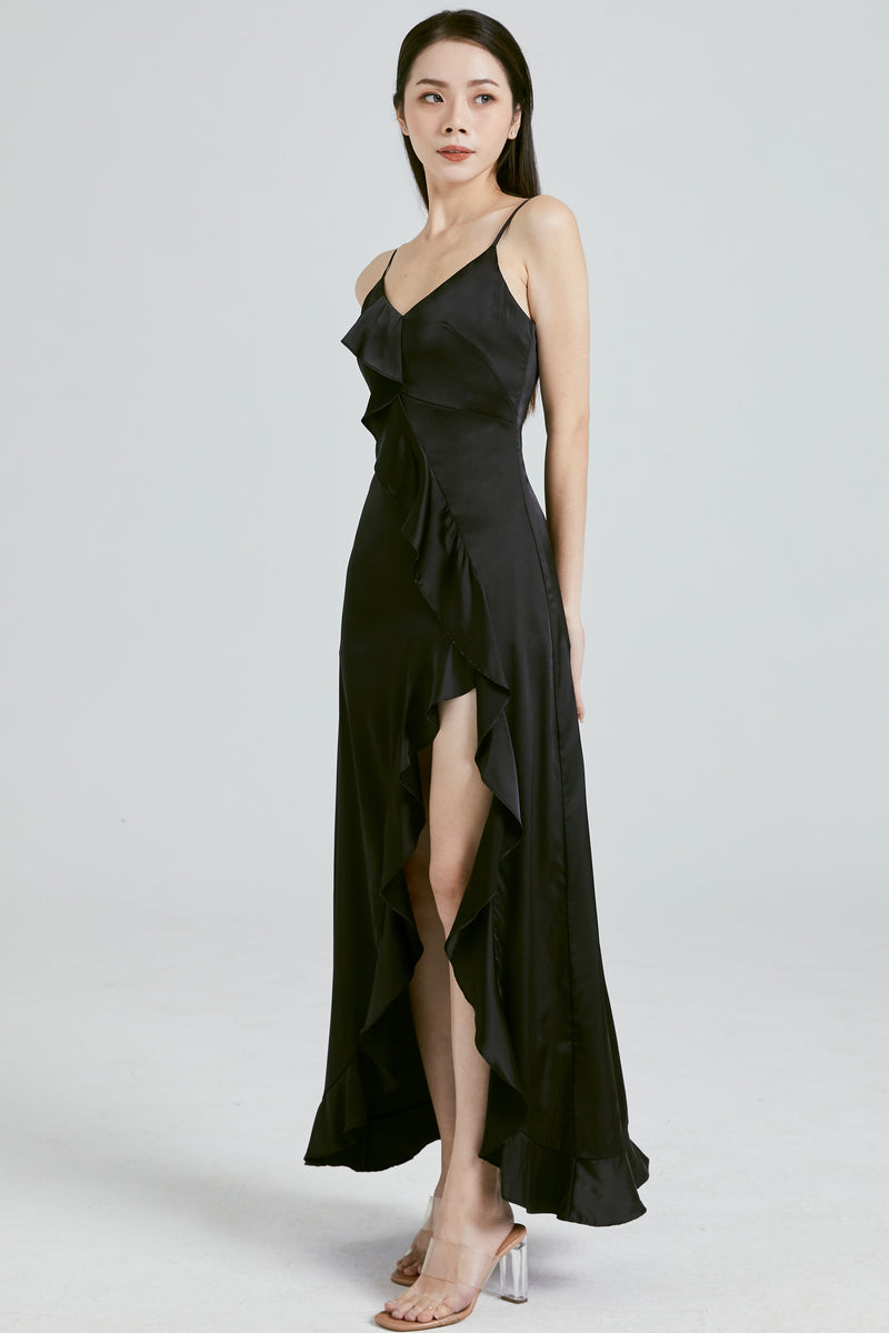 Nikita Dress (Black) Dresses white-layers.com 